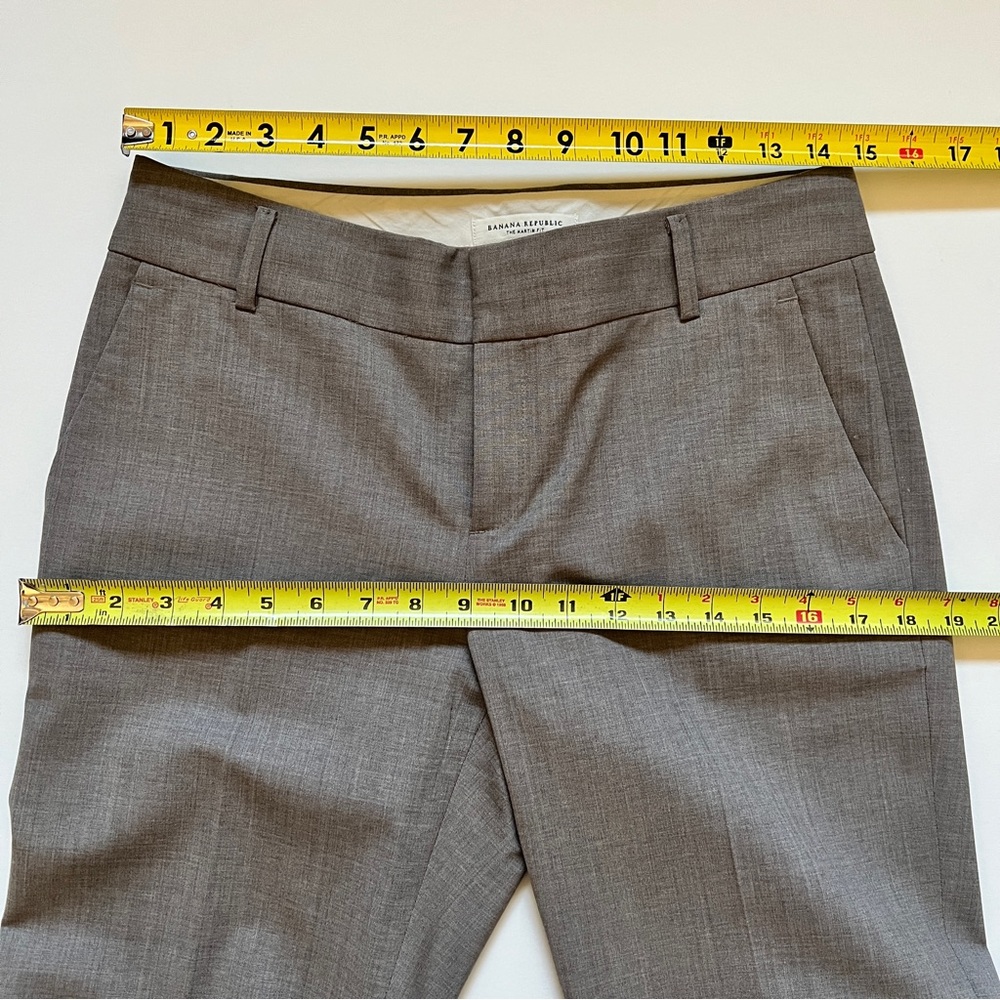 Banana Republic Martin Fit Stretchy Wool Pants - Picture 15 of 16